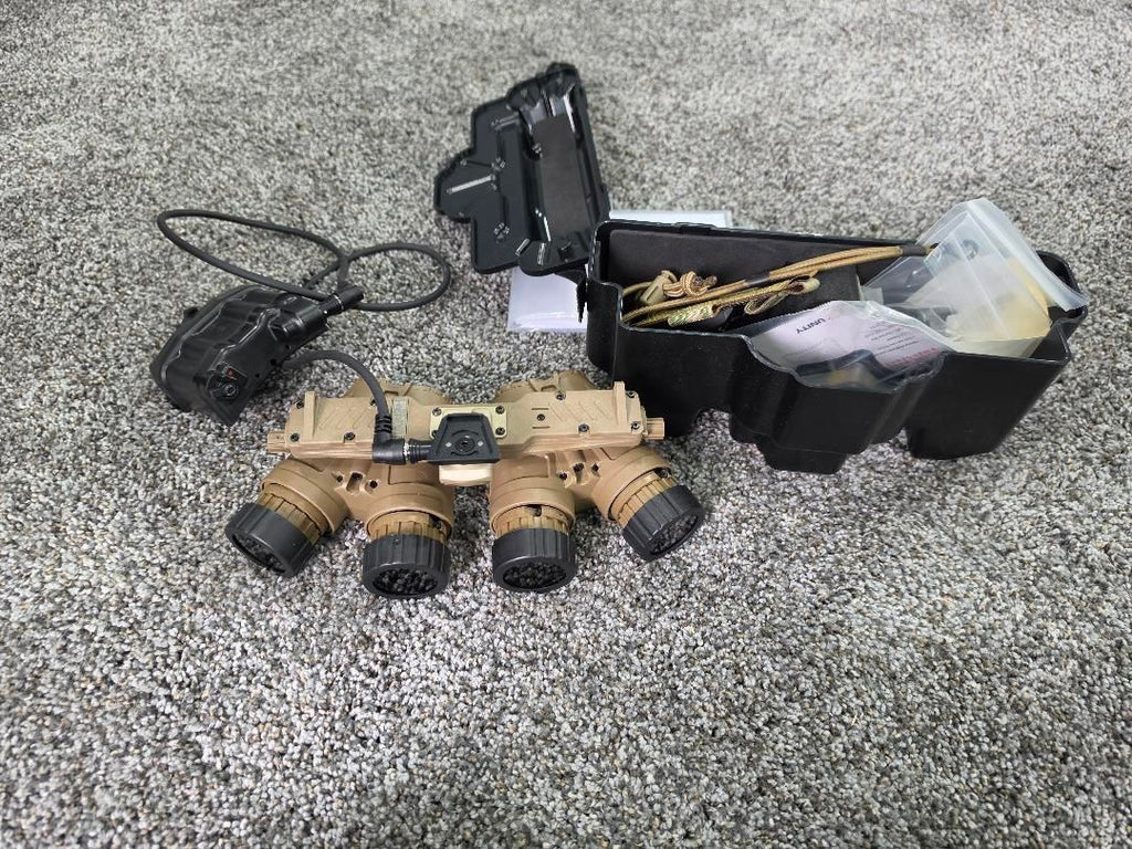 Argus Pano Night Vision Goggles FDE with Elbit 2400+ FOM Tubes WP