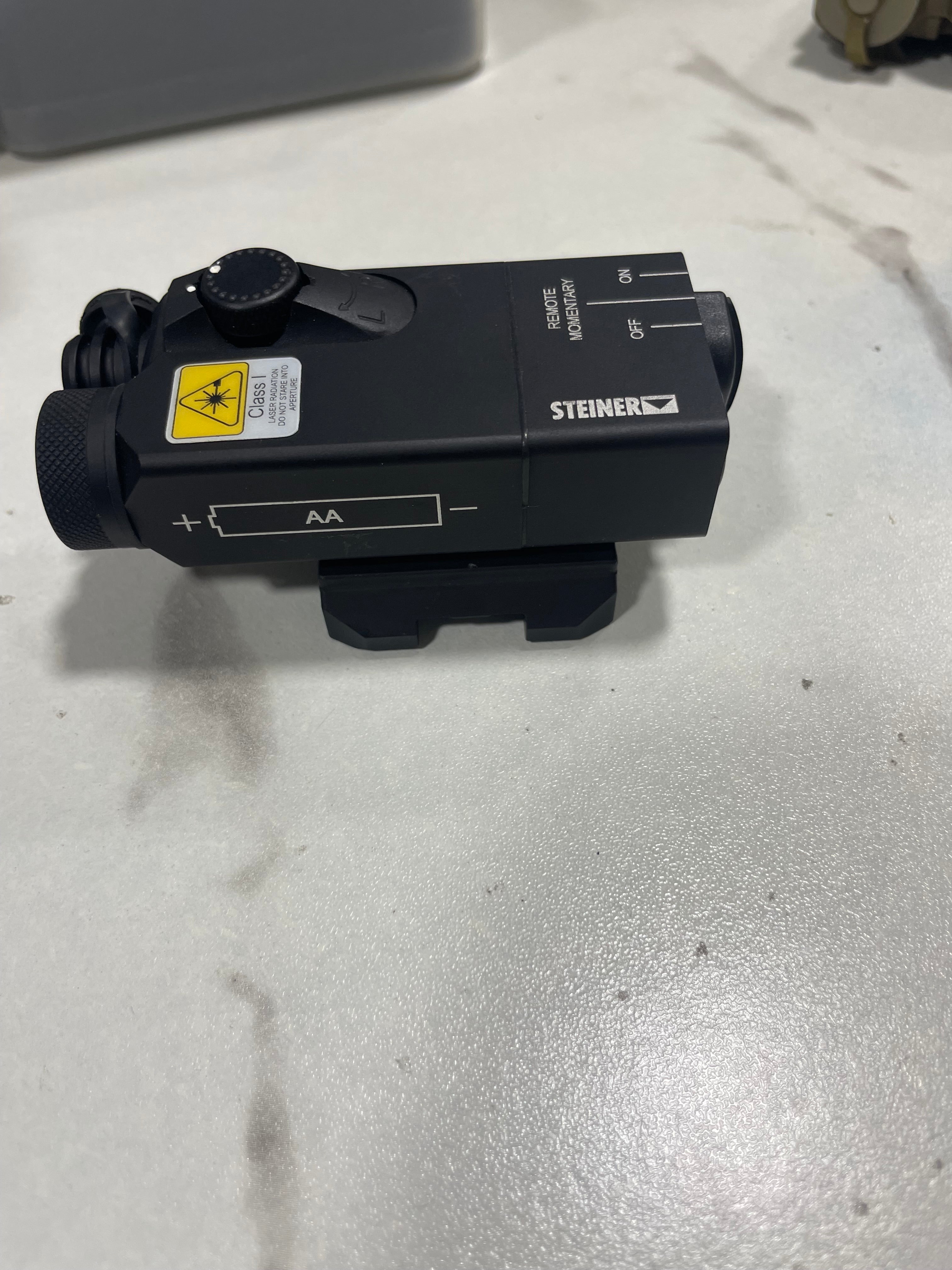 Steiner OTAL-C IR Offset Tactical Aiming Laser Black (Global Shipping)