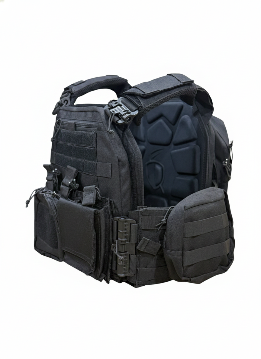 Specter Defense FAPV-QR Gen5 Plate Carrier Black Advanced Padding
