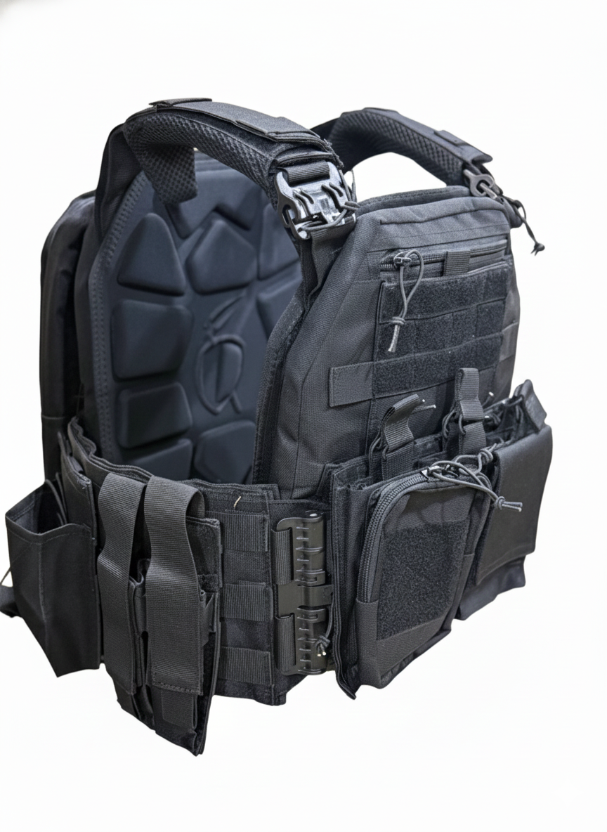 Specter Defense FAPV-QR Gen5 Plate Carrier Black Advanced Padding