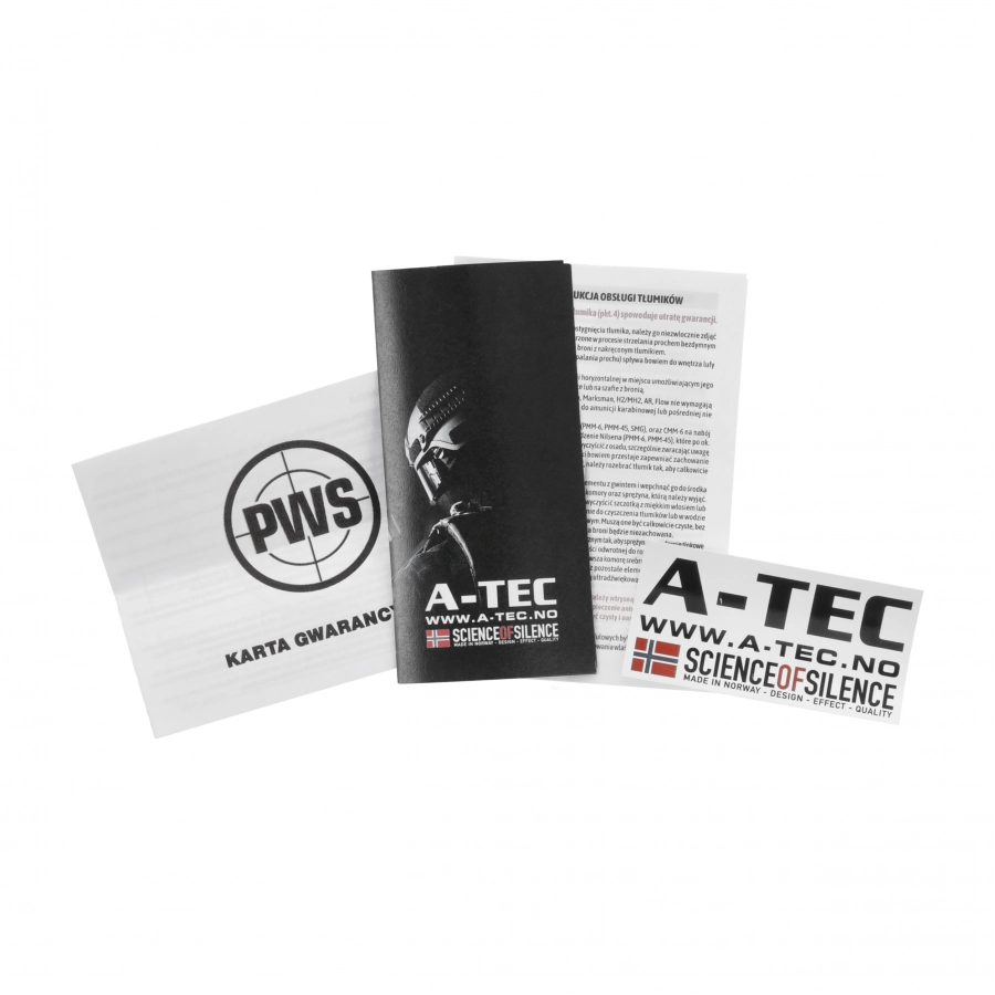 A-Tec AR 40-3 Gen. 2 QD-Lock .223 Suppressor Black