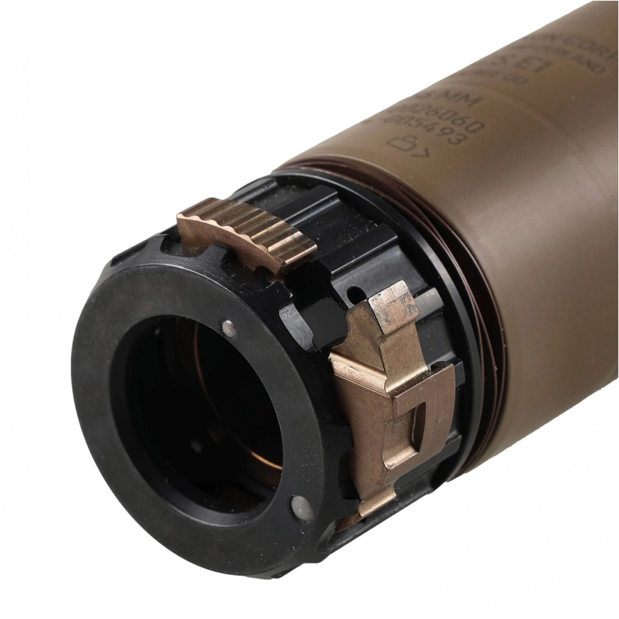 Acheron ACS Birdcage QD 5.56 Suppressor FDE