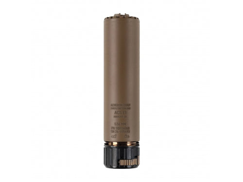 Acheron ACS Birdcage QD 5.56 Suppressor FDE