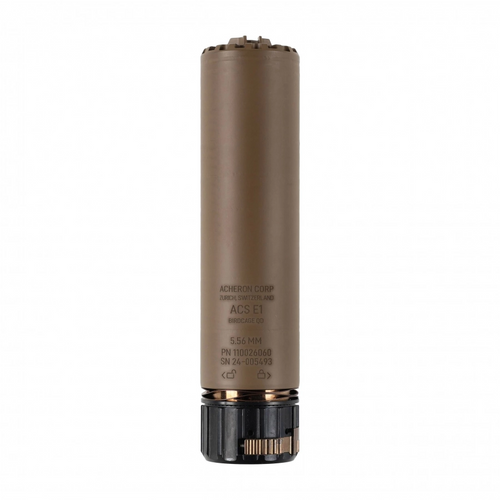 Acheron ACS Birdcage QD 5.56 Suppressor FDE