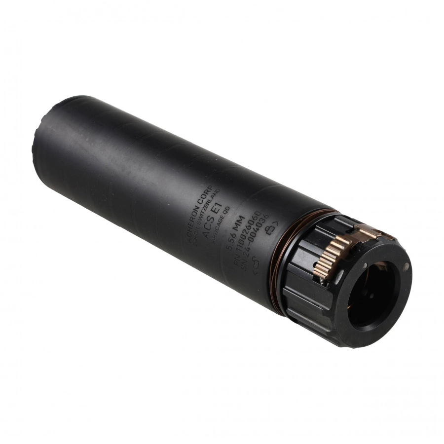 Acheron ACS Birdcage QD 5.56 Suppressor Black