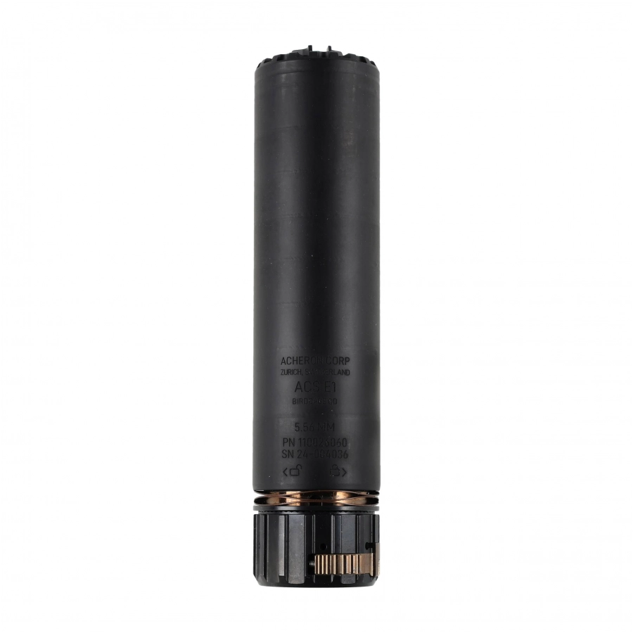 Acheron ACS Birdcage QD 5.56 Suppressor Black
