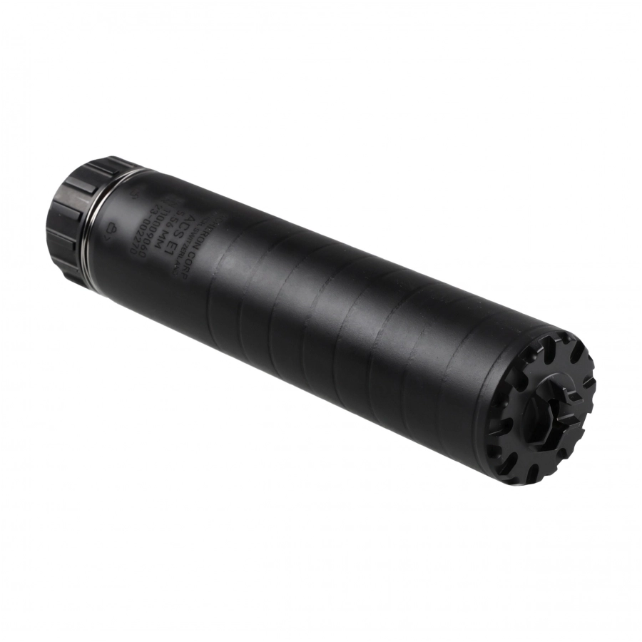 Acheron ACS E1 HexaLug 5.56 Suppressor Black