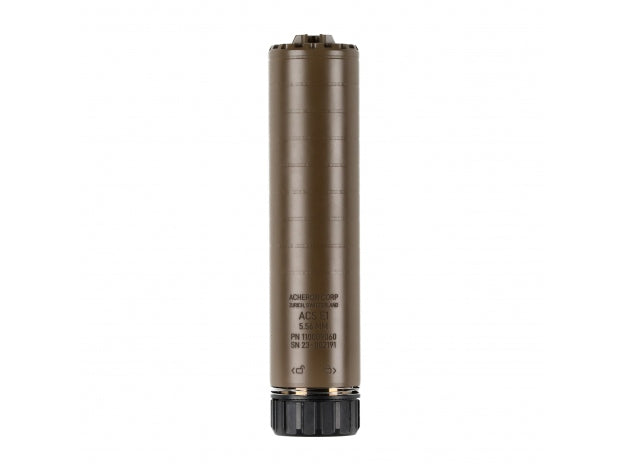 Acheron ACS E1 HexaLug 5.56 Suppressor FDE