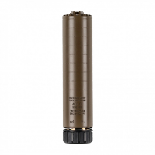 Acheron ACS E1 HexaLug 5.56 Suppressor FDE