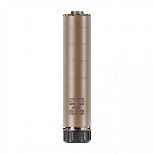 Acheron ACS E1 HexaLug 7.62 Suppressor FDE
