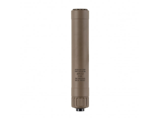 Acheron APS E2 9 mm Suppressor FDE