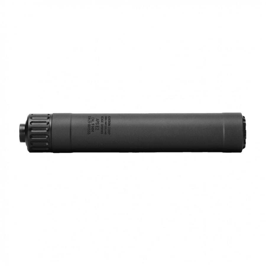 Acheron APS E2 9 mm Suppressor Black