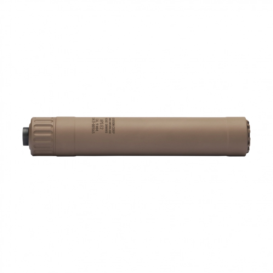 Acheron APS E2 9 mm Suppressor FDE