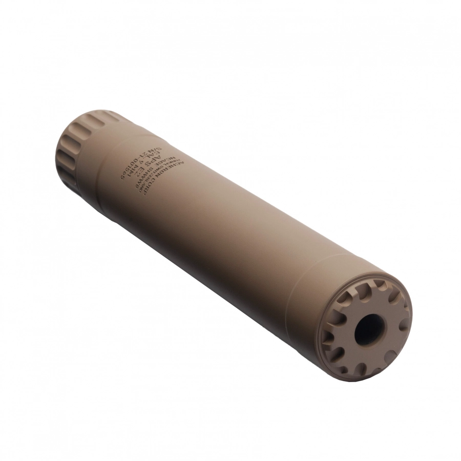Acheron APS E2 9 mm Suppressor FDE