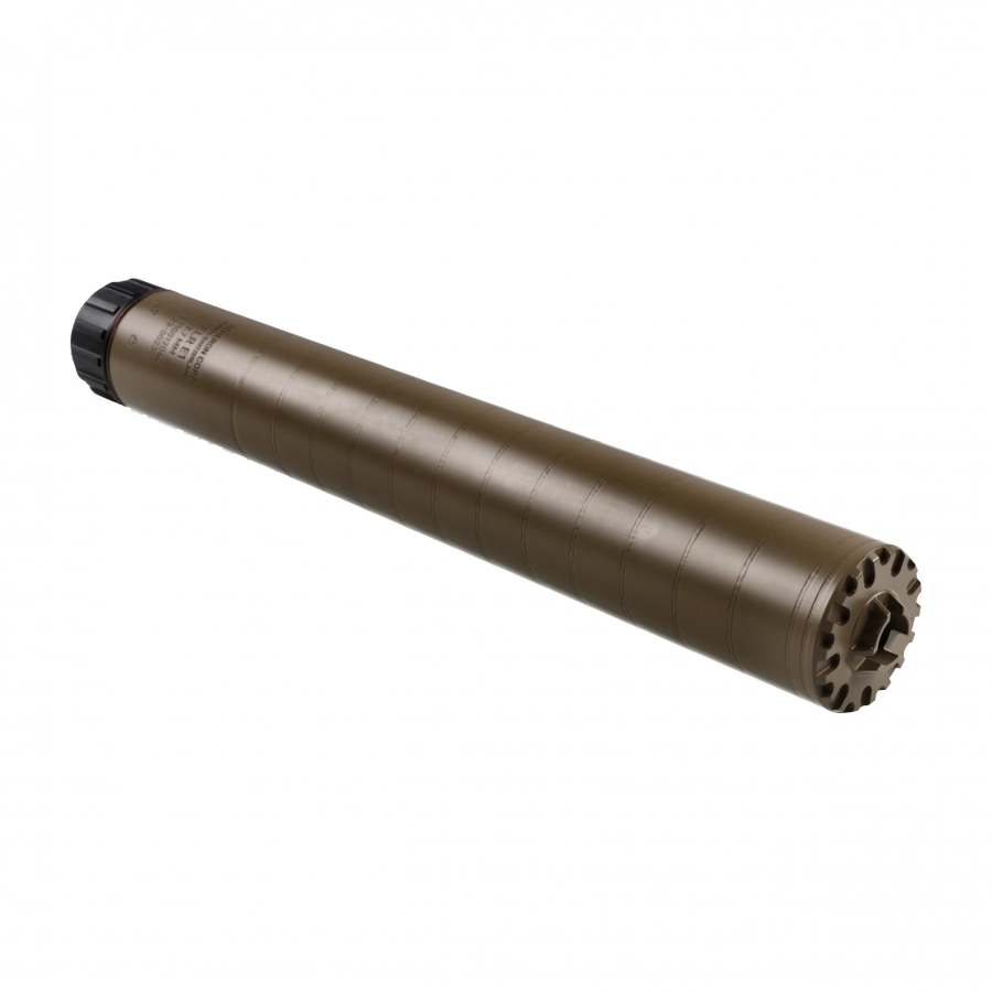 Acheron ELR E1 HexaLug XL 12.7 mm Suppressor FDE