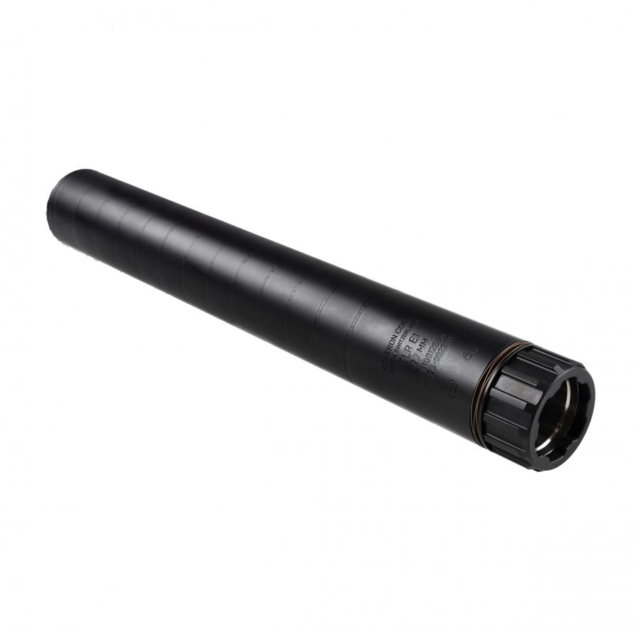 Acheron ELR E1 HexaLug XL .50 BMG Suppressor Black
