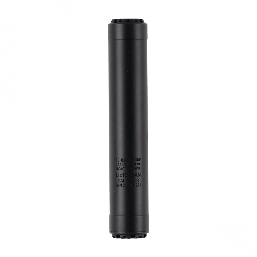Acheron Librarian .22 LR Suppressor Black