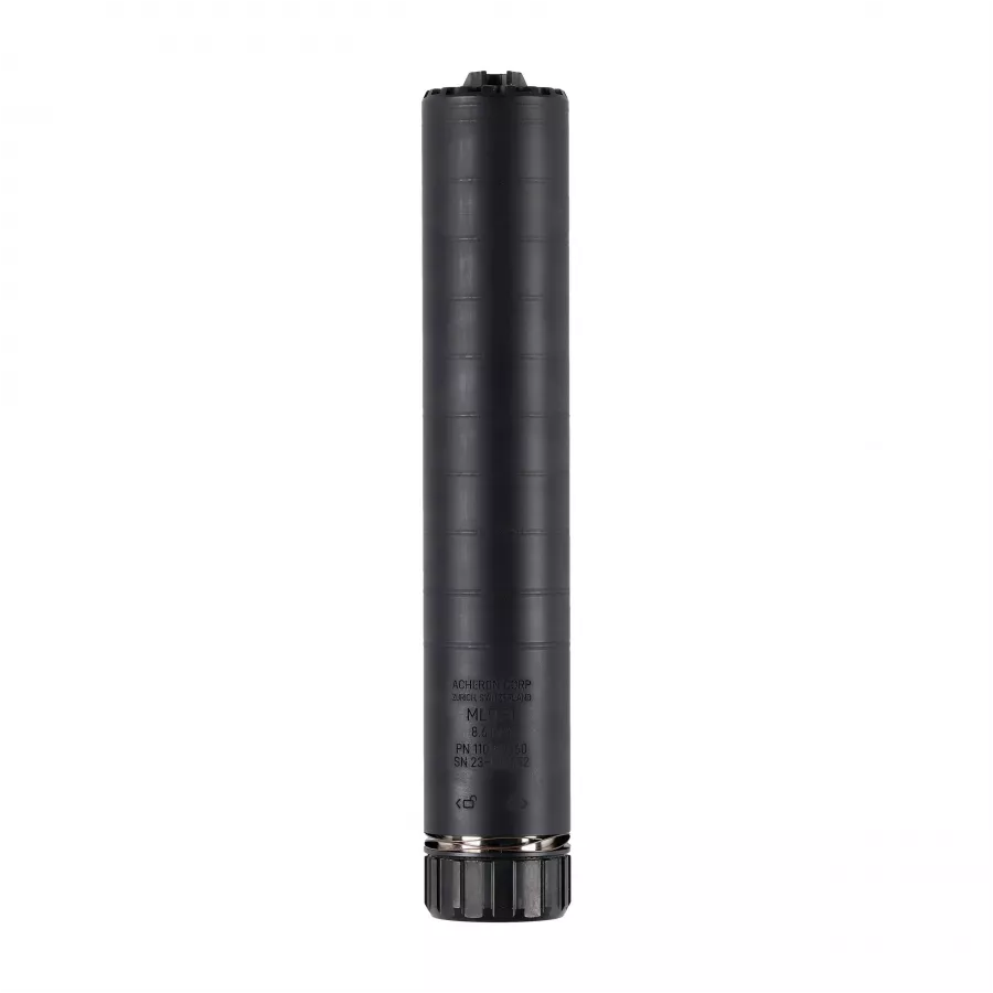 Acheron MLR E1 HexaLug L 8.6 Suppressor Black