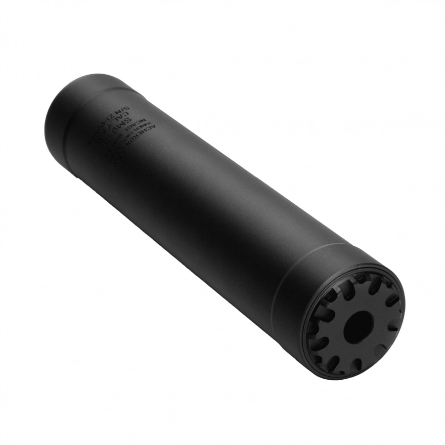 Acheron SMG E1 Trilug 9 mm Suppressor Black