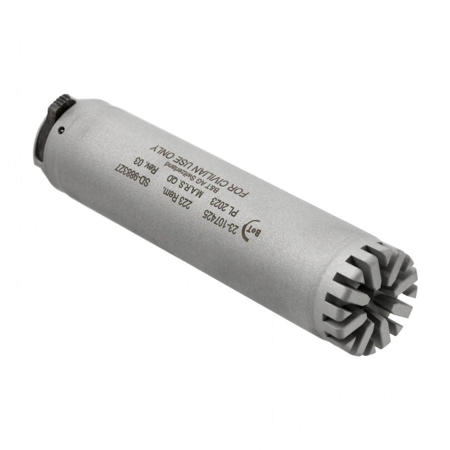 B&T M.A.R.S 5.56 Suppressor Gray