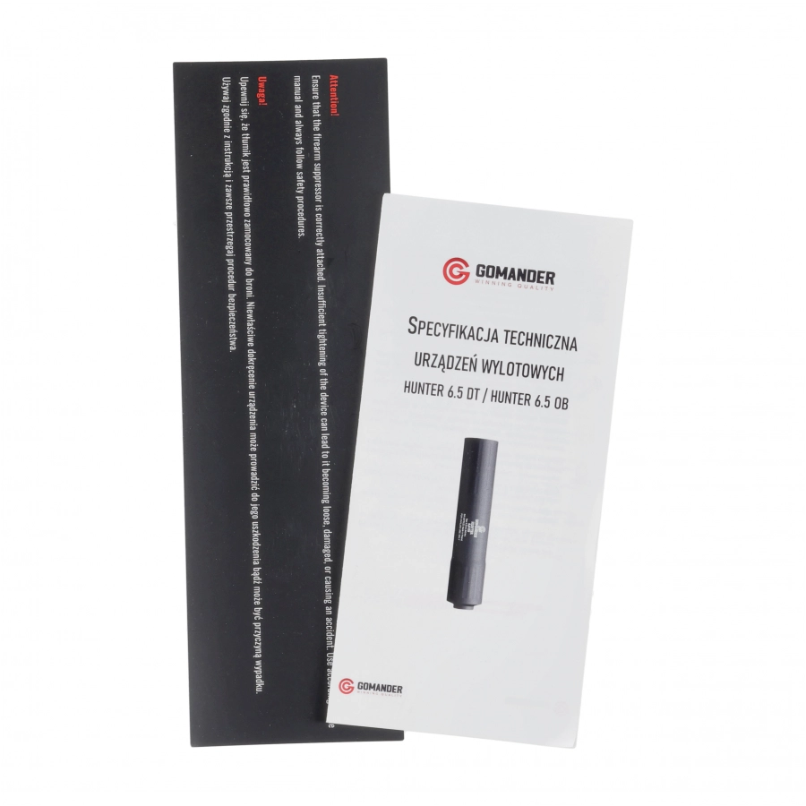 Gomander Hunter 6.5 OB Gen2 Suppressor Black