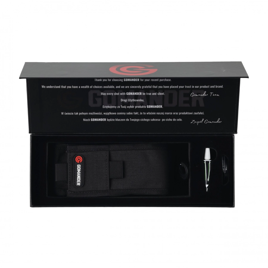 Gomander Tactinox DT 7.62 Suppressor Black