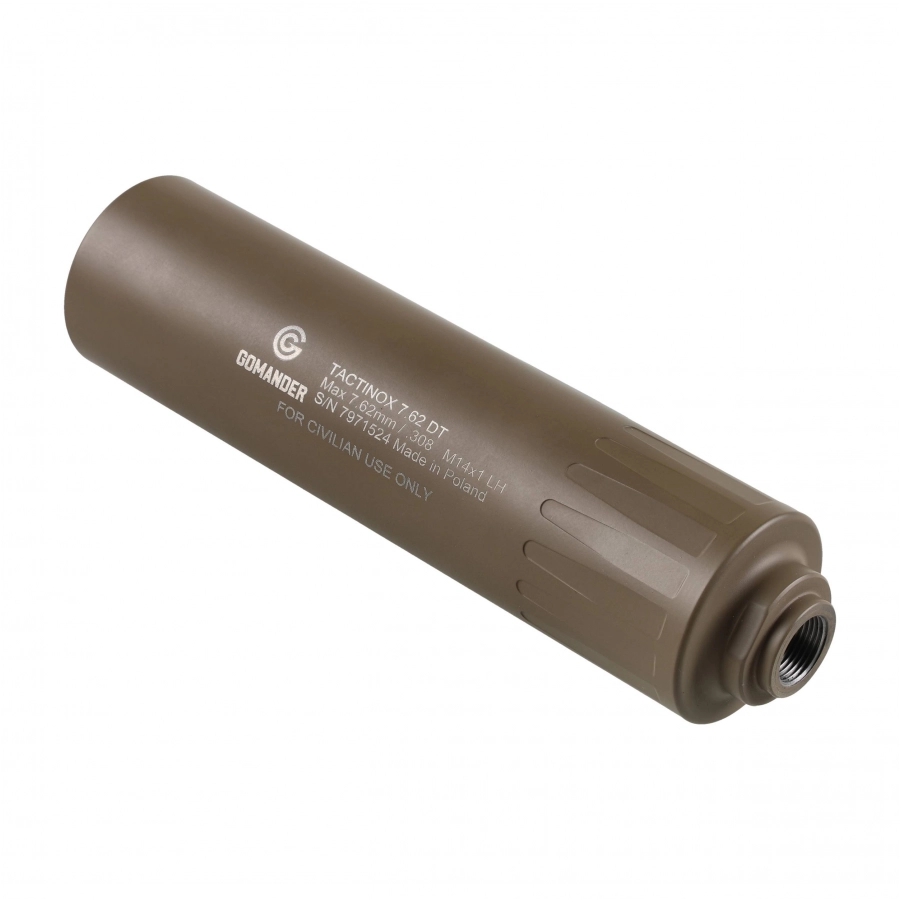 Gomander Tactinox DT 7.62 Suppressor FDE