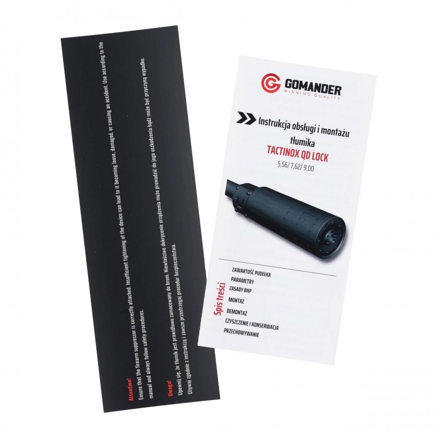 Gomander Tactinox QD-Lock L 5.56 Suppressor
