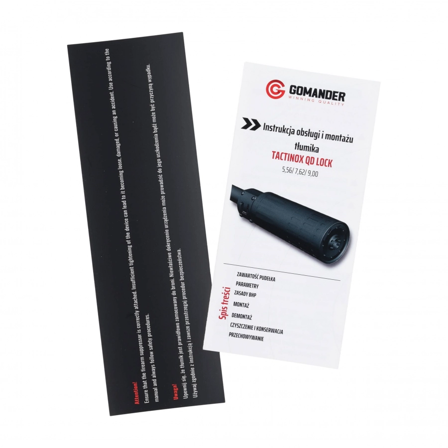 Gomander Tactinox QD-LOCK 7.62 Suppressor