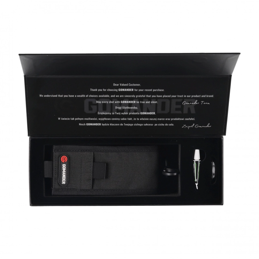 Gomander Tactinox DT 5.56 Suppressor Gray