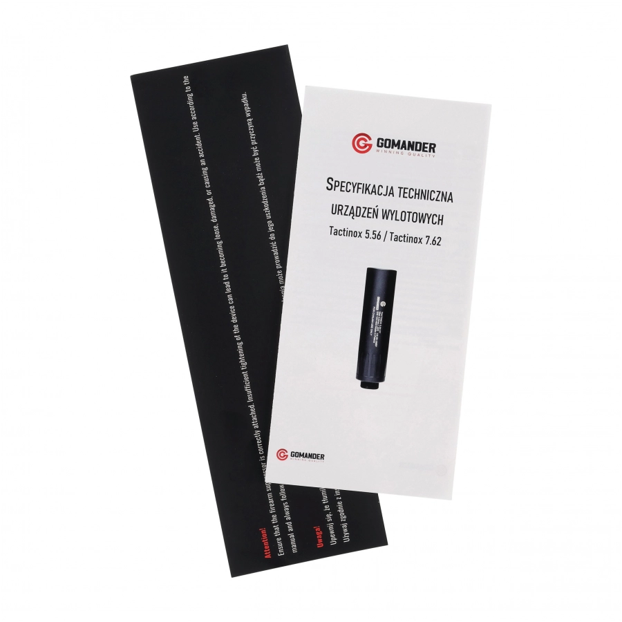 Gomander Tactinox DT 7.62 Suppressor