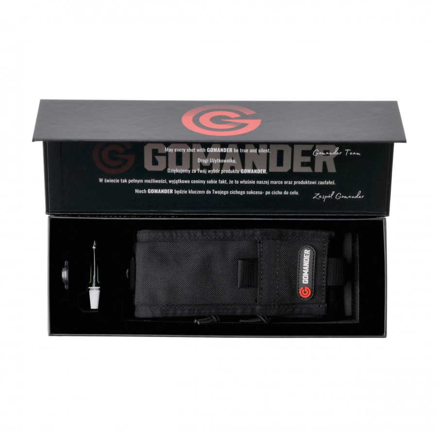 Gomander Tactinox DT 7.62 Suppressor Black