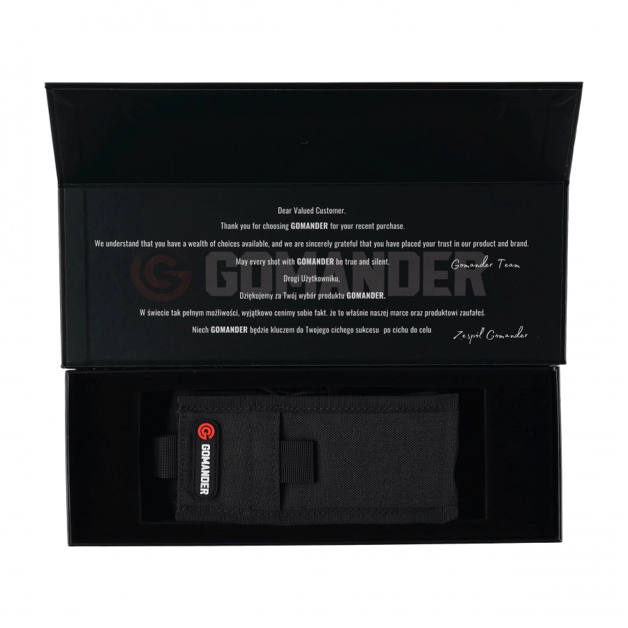 Gomander Titan X QD-LOCK L 5.56 Suppressor Black