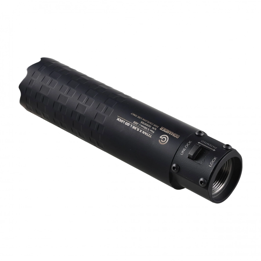 Gomander Titan X QD-LOCK L 5.56 Suppressor Black