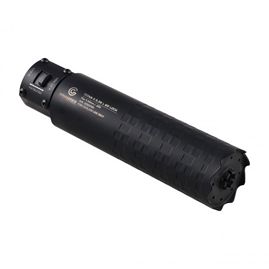Gomander Titan X QD-LOCK L 5.56 Suppressor Black