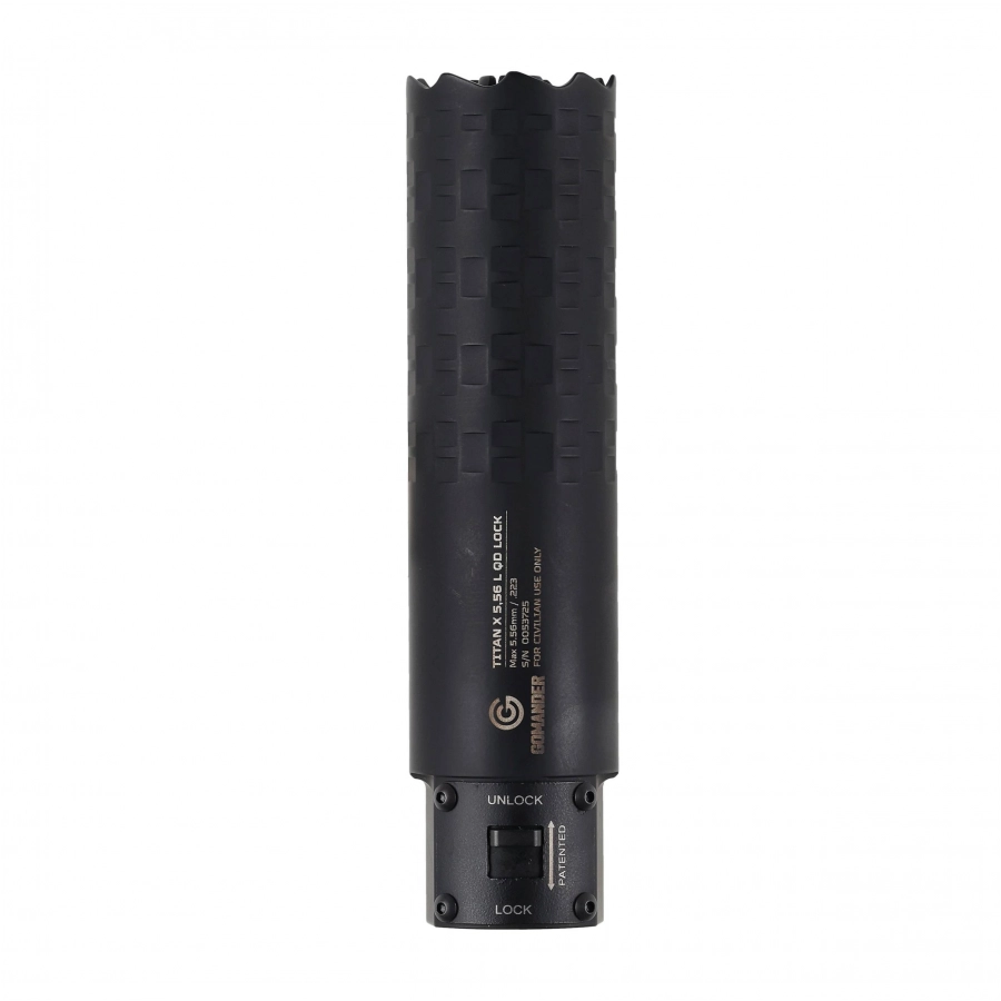 Gomander Titan X QD-LOCK L 5.56 Suppressor Black