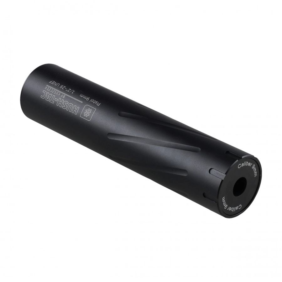 Łuszczek Hush-Tac Pistol Short 9 mm Suppressor Black