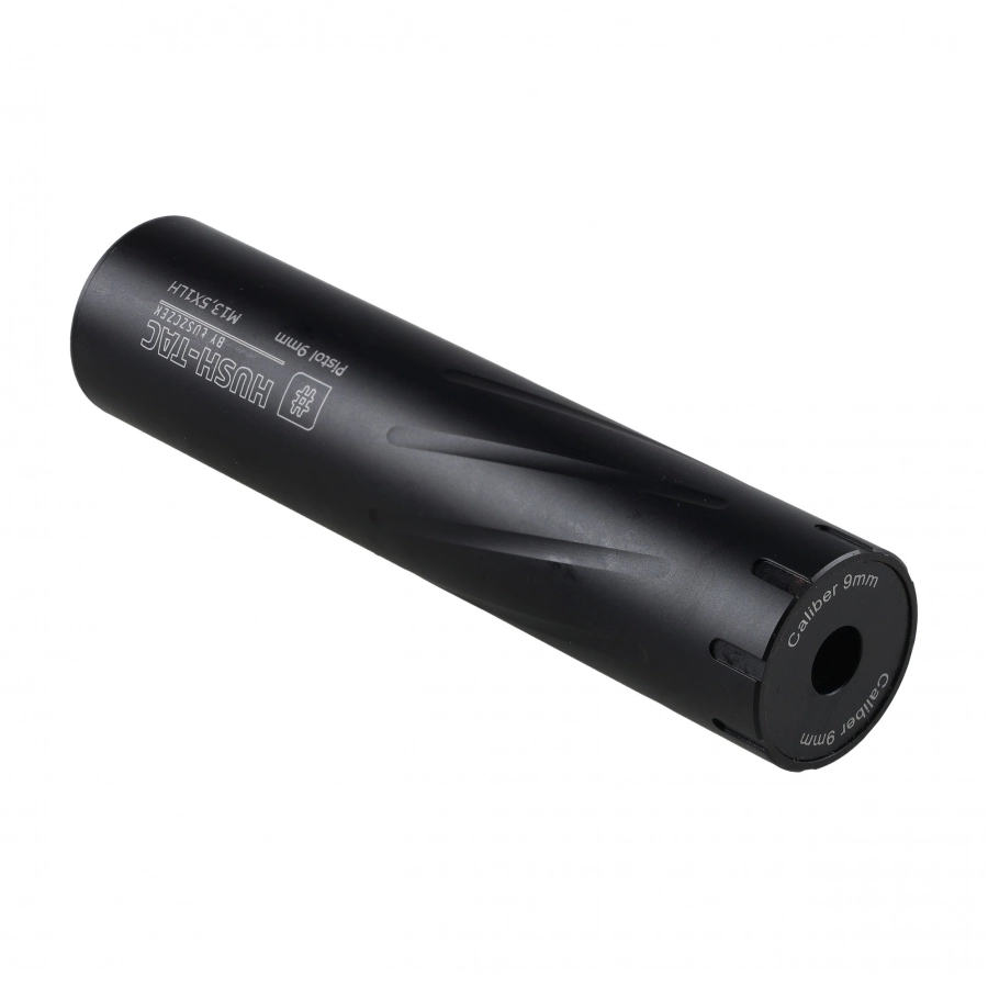 Łuszczek Hush-Tac Pistol Short 9 mm Suppressor Black