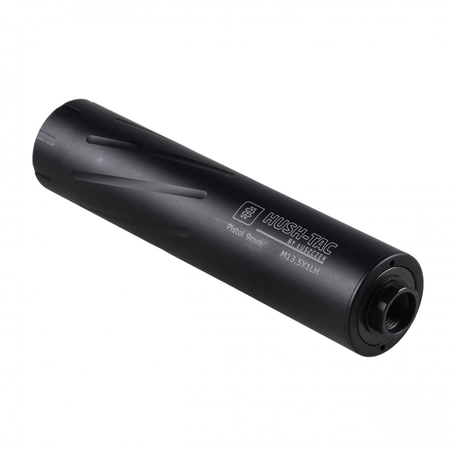 Łuszczek Hush-Tac Pistol Short 9 mm Suppressor Black