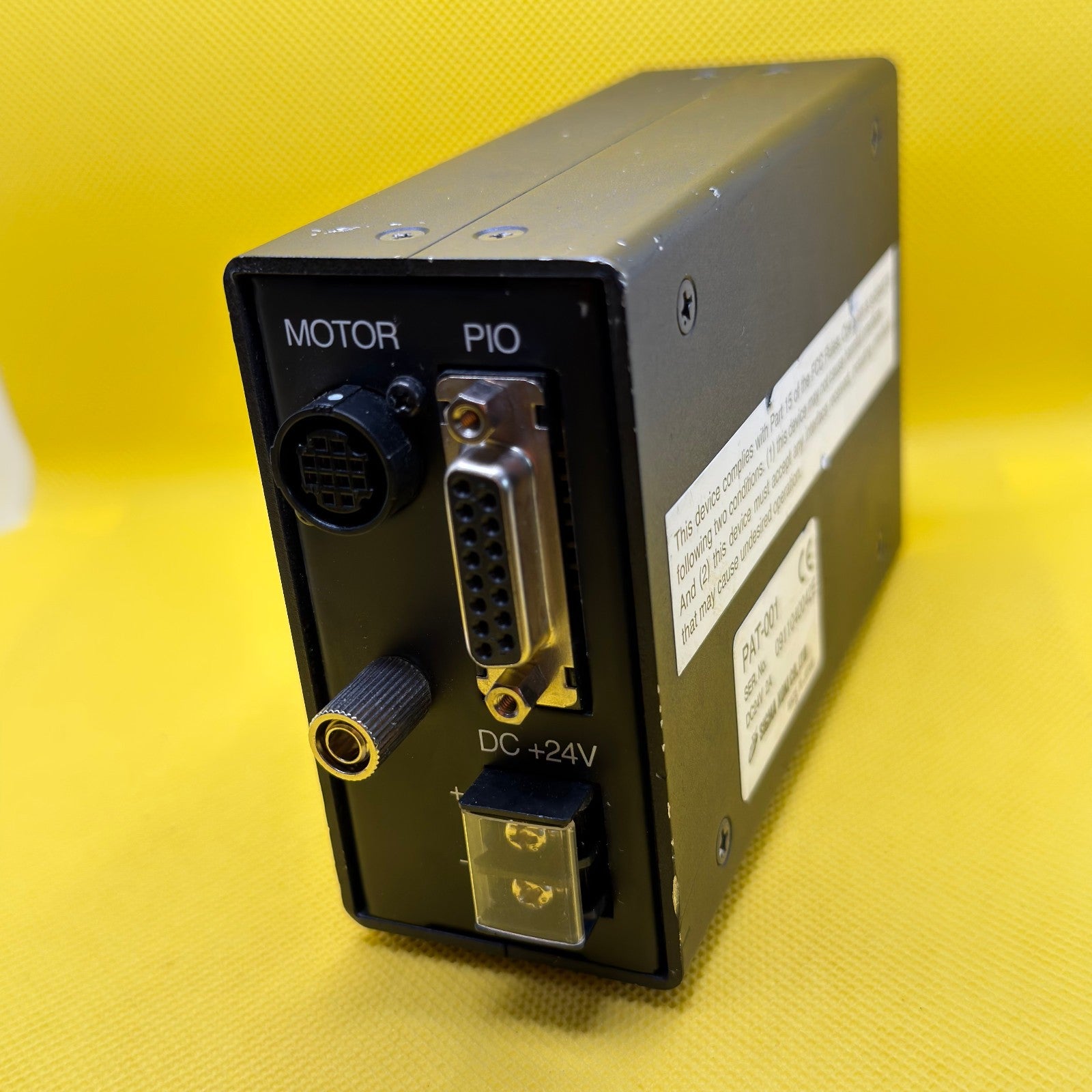 Sigma Koki PAT-001 Stepping Motor Controller 24VDC 2A