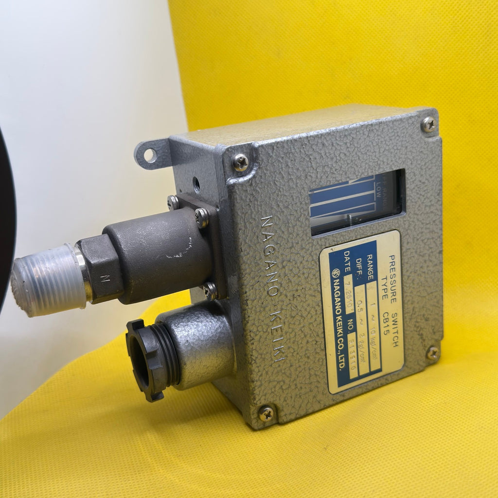 Nagano Keiki CB15 Pressure Switch 1-10kgf/cm2