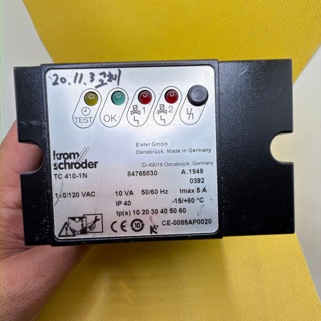 Krom Schroder TC410-1N Valve Leakage Detector Industrial Control Unit