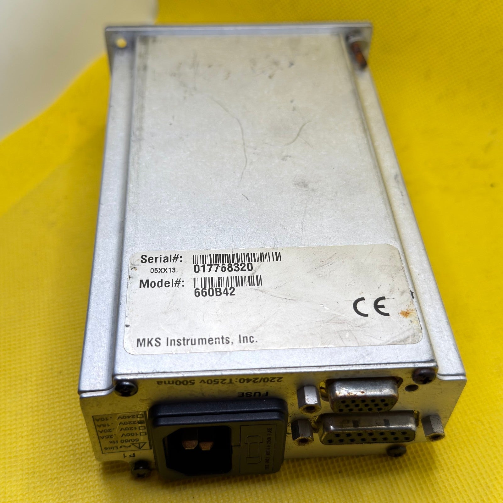 MKS Type 660 Digital Power Supply Unit 660B42