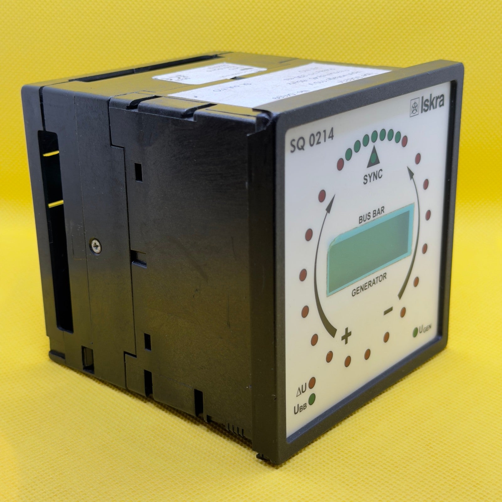 Iskra SQ0214 Synchronoscope Synchronization Meter Industrial Panel Mount