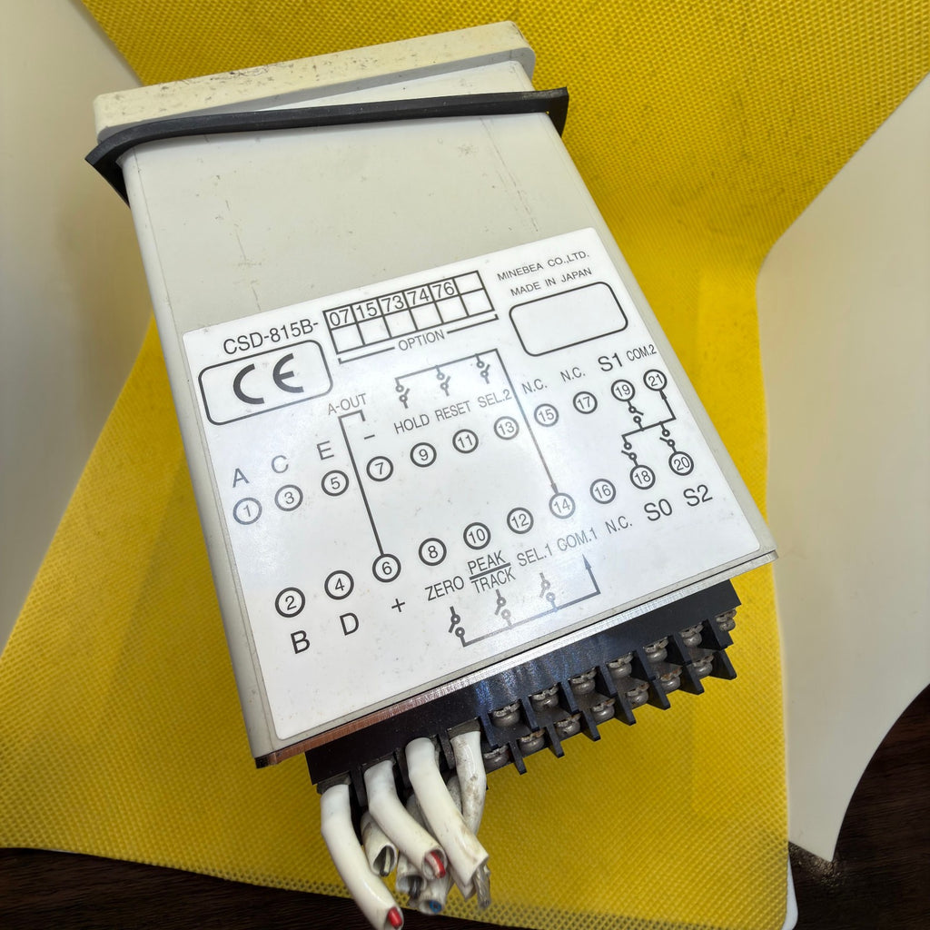 Minebea CSD-815B Digital Indicator for Industrial Weighing Systems