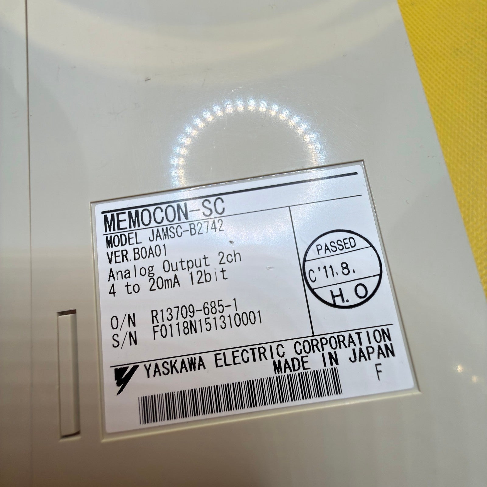 Yaskawa B2742 Memocon-SC Industrial Automation Control Module Replacement Unit
