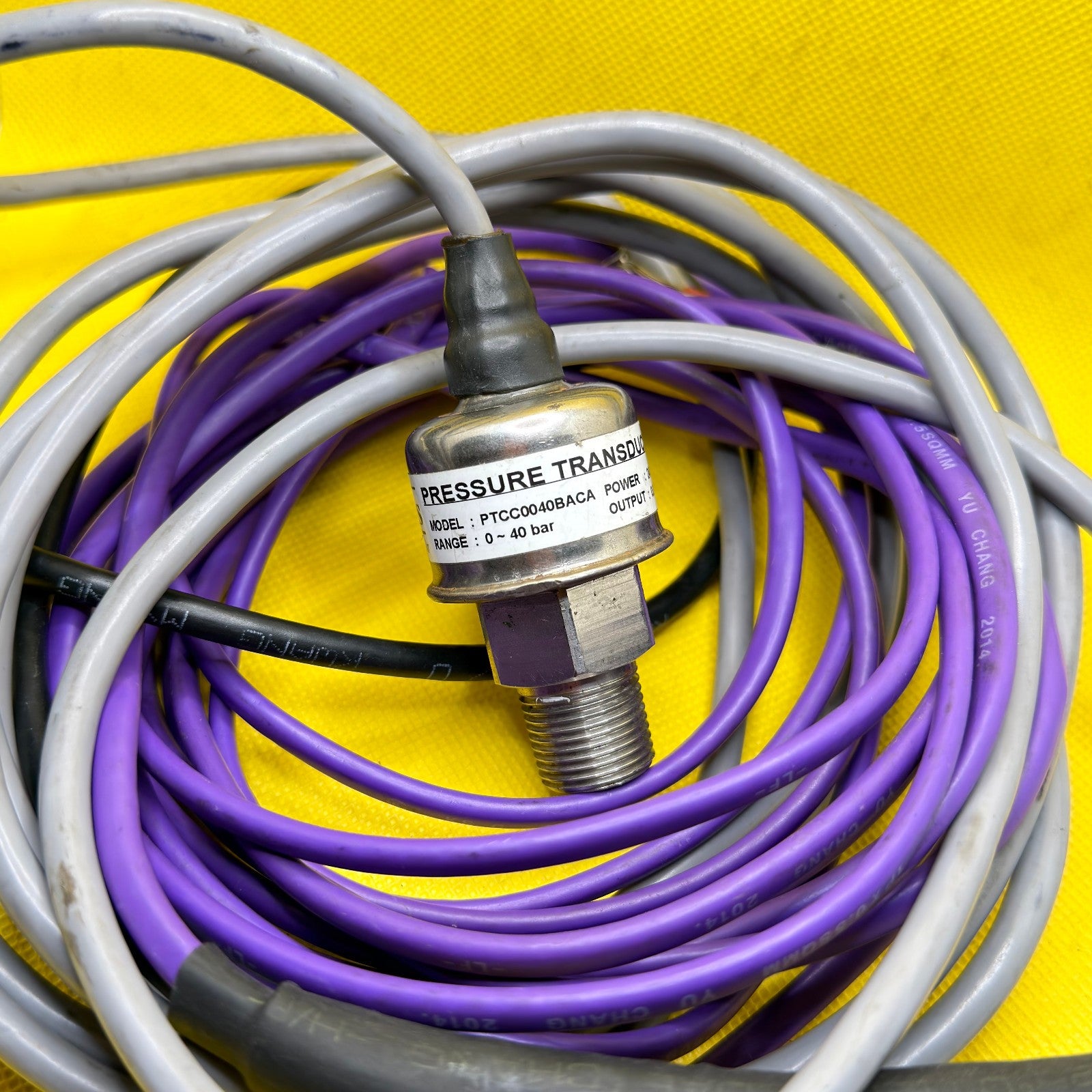 Sensys PTCC0040BACA Pressure Transducer 0-40 Bar Industrial Sensor