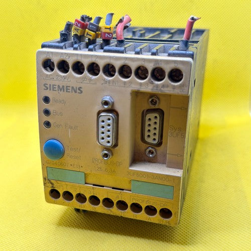 Siemens 3UF5011-3ANOO-1 SIMCODE Basic Unit PROFIBUS Interface