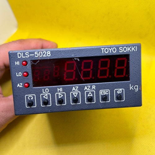 TOYO SOKKI DLS-5028 Digital Reader Industrial Display Panel